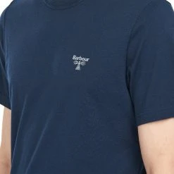 Barbour Beacon Small Logo Short Sleeve T-Shirt -O'Neill Store 1182471