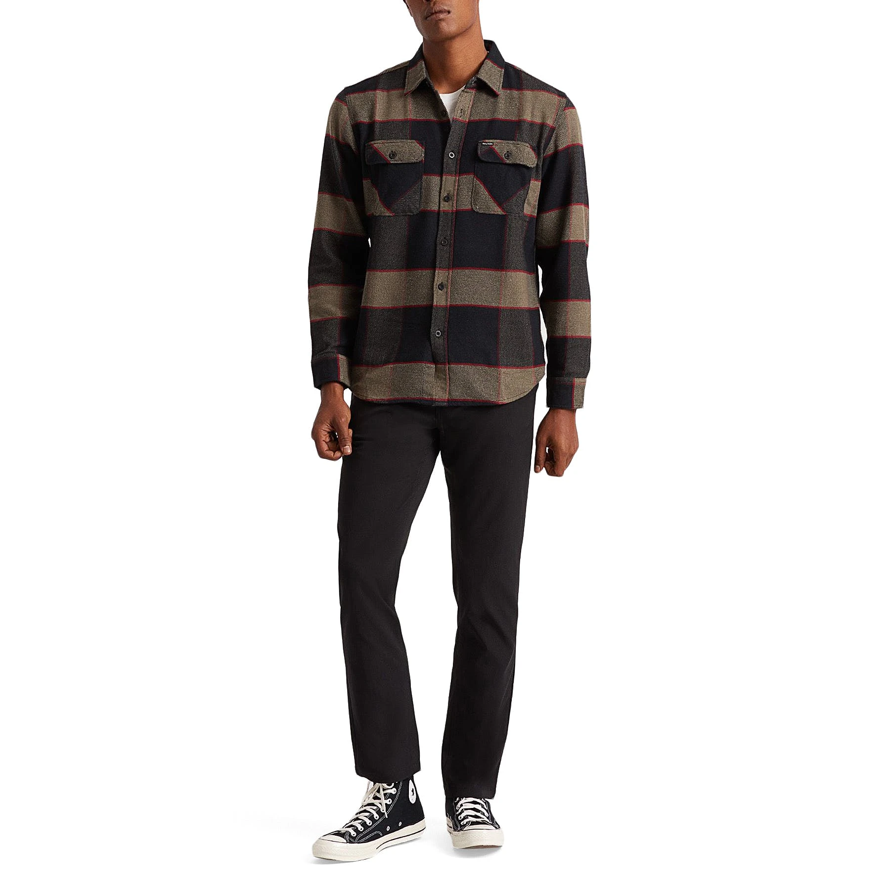 Brixton Bowery Flannel Shirt 2 Brixton Bowery Flannel Shirt - Image 2