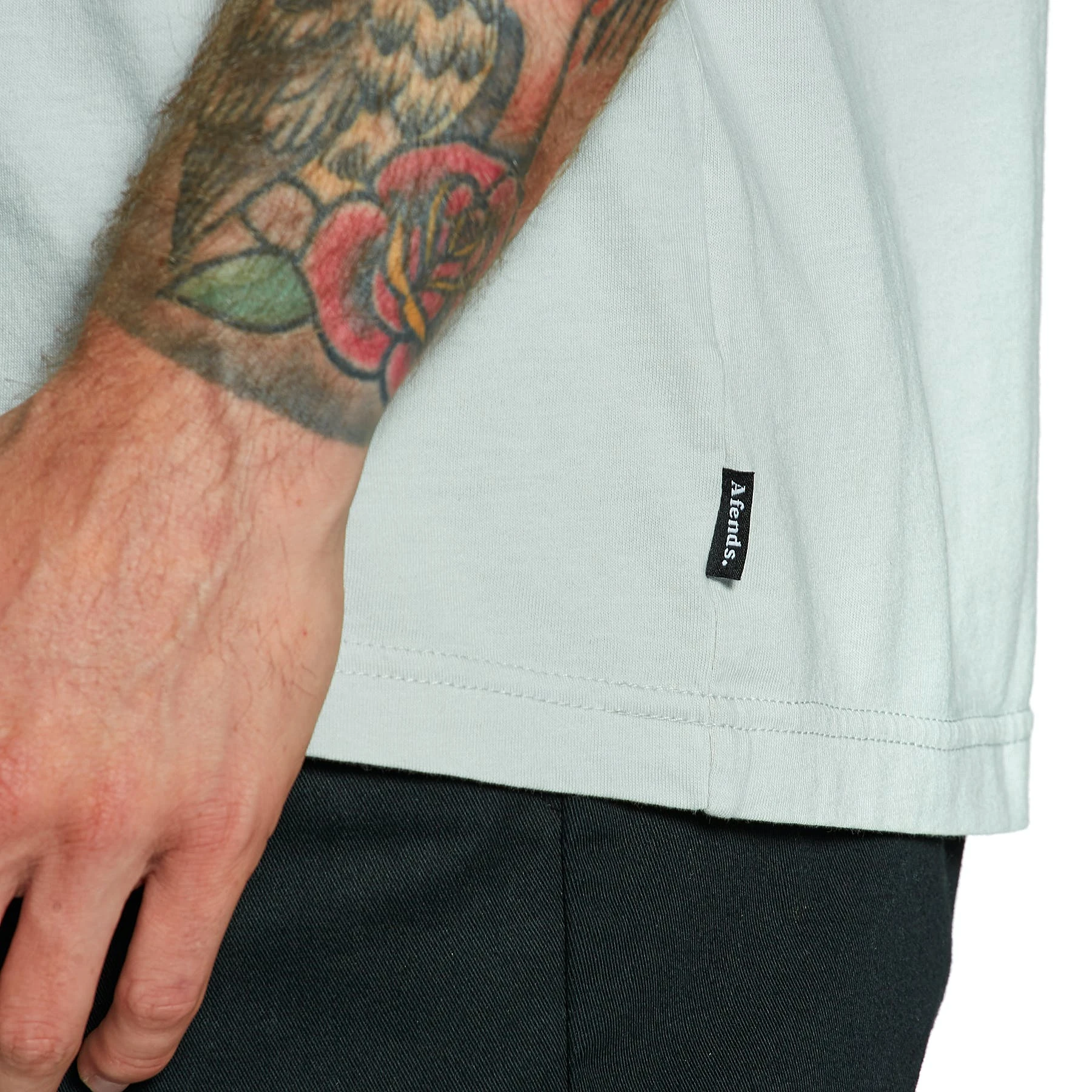 Afends Alex Raglan Retro Fit Short Sleeve T-Shirt 4 Afends Alex Raglan Retro Fit Short Sleeve T-Shirt - Image 4