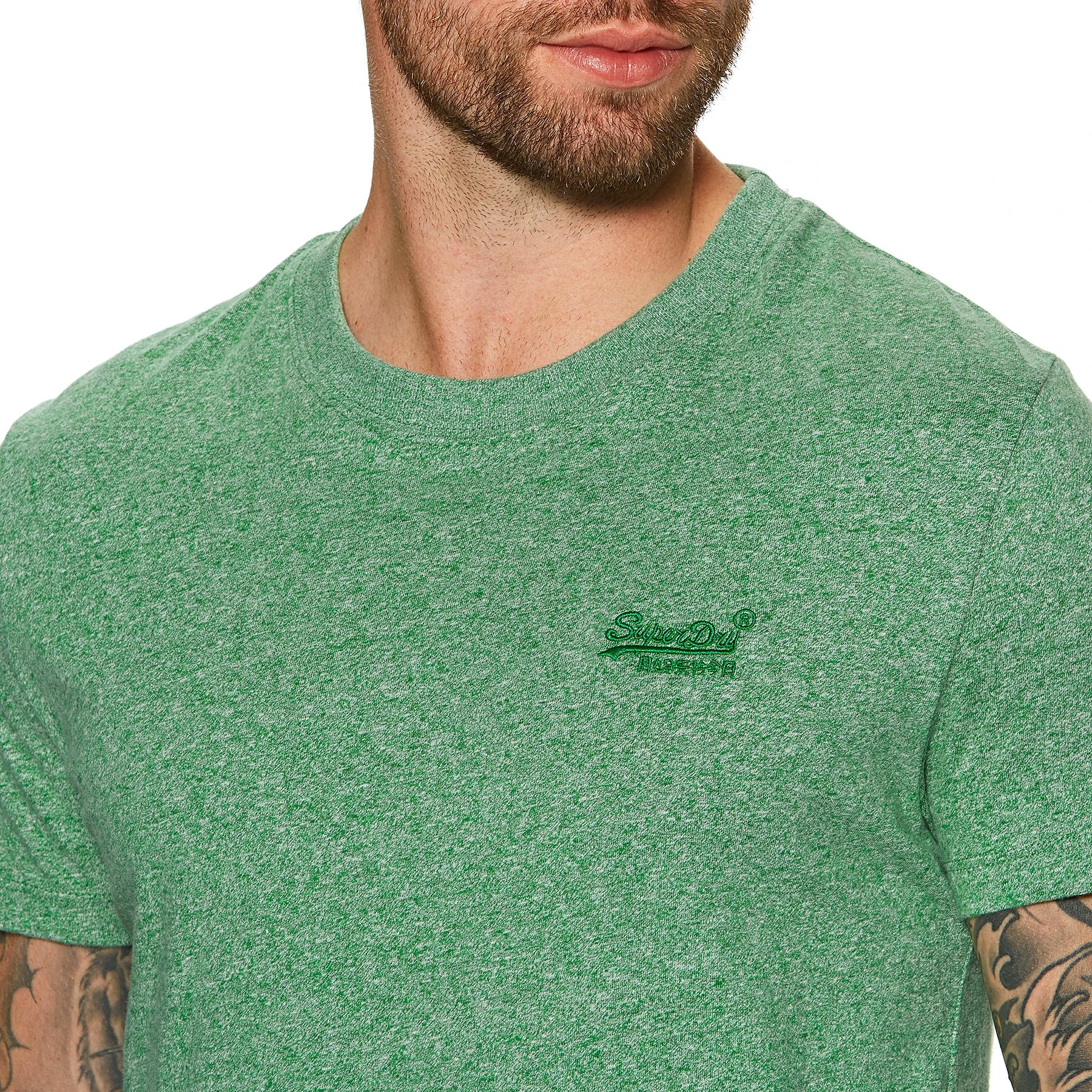 Superdry Vintage Logo Embroidered Short Sleeve T-Shirt 2 Superdry Vintage Logo Embroidered Short Sleeve T-Shirt - Image 2