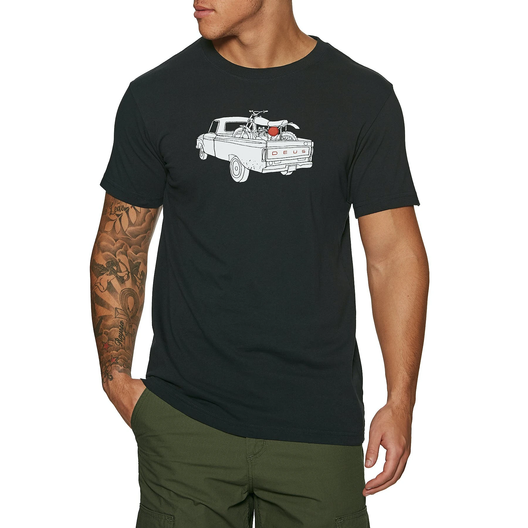 Deus Ex Machina Carby Pickup Short Sleeve T-Shirt 1 Deus Ex Machina Carby Pickup Short Sleeve T-Shirt
