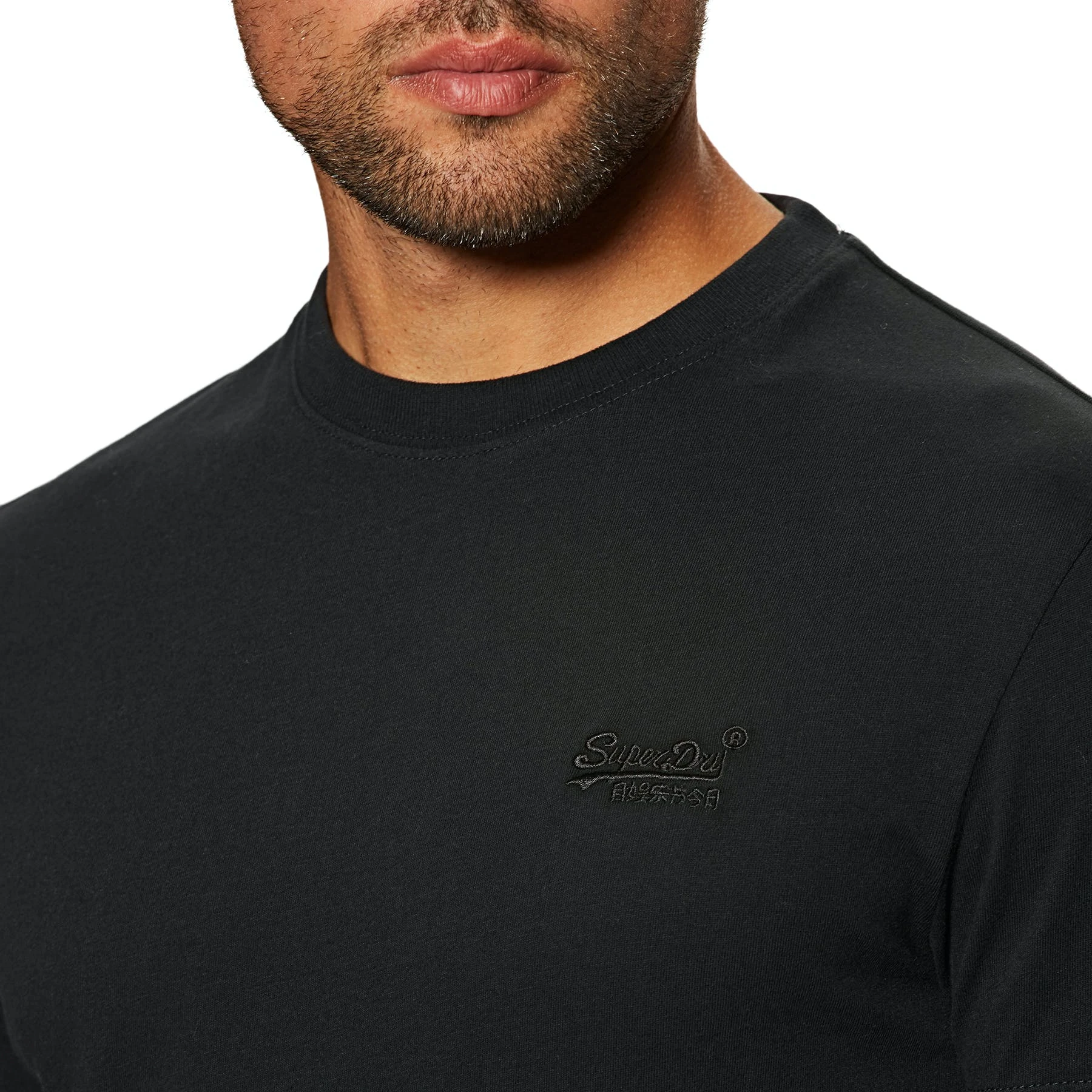 Superdry Vintage Logo Embroidered Short Sleeve T-Shirt 3 Superdry Vintage Logo Embroidered Short Sleeve T-Shirt - Image 3