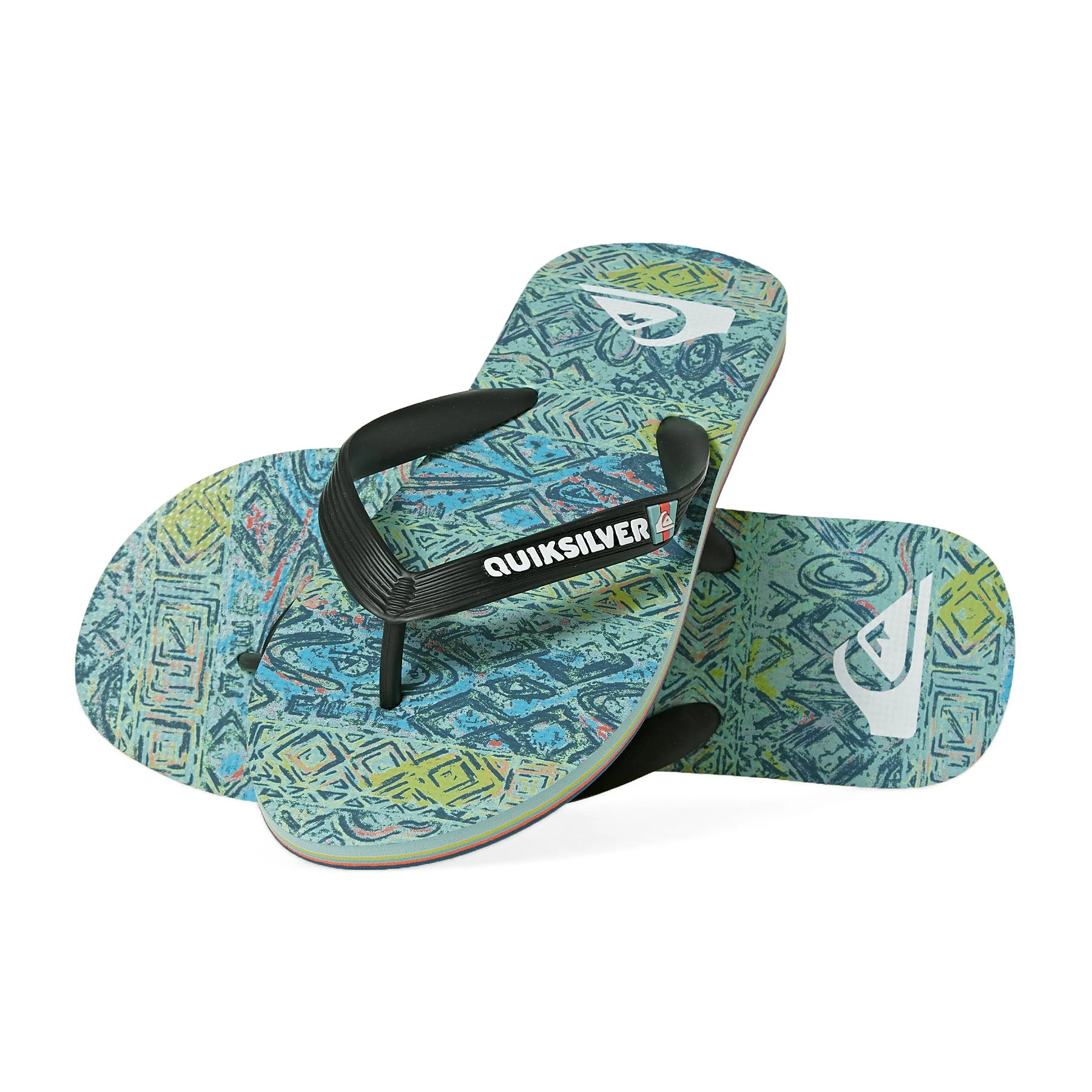 Quiksilver Molokai Art Flip Flops 1 Quiksilver Molokai Art Flip Flops