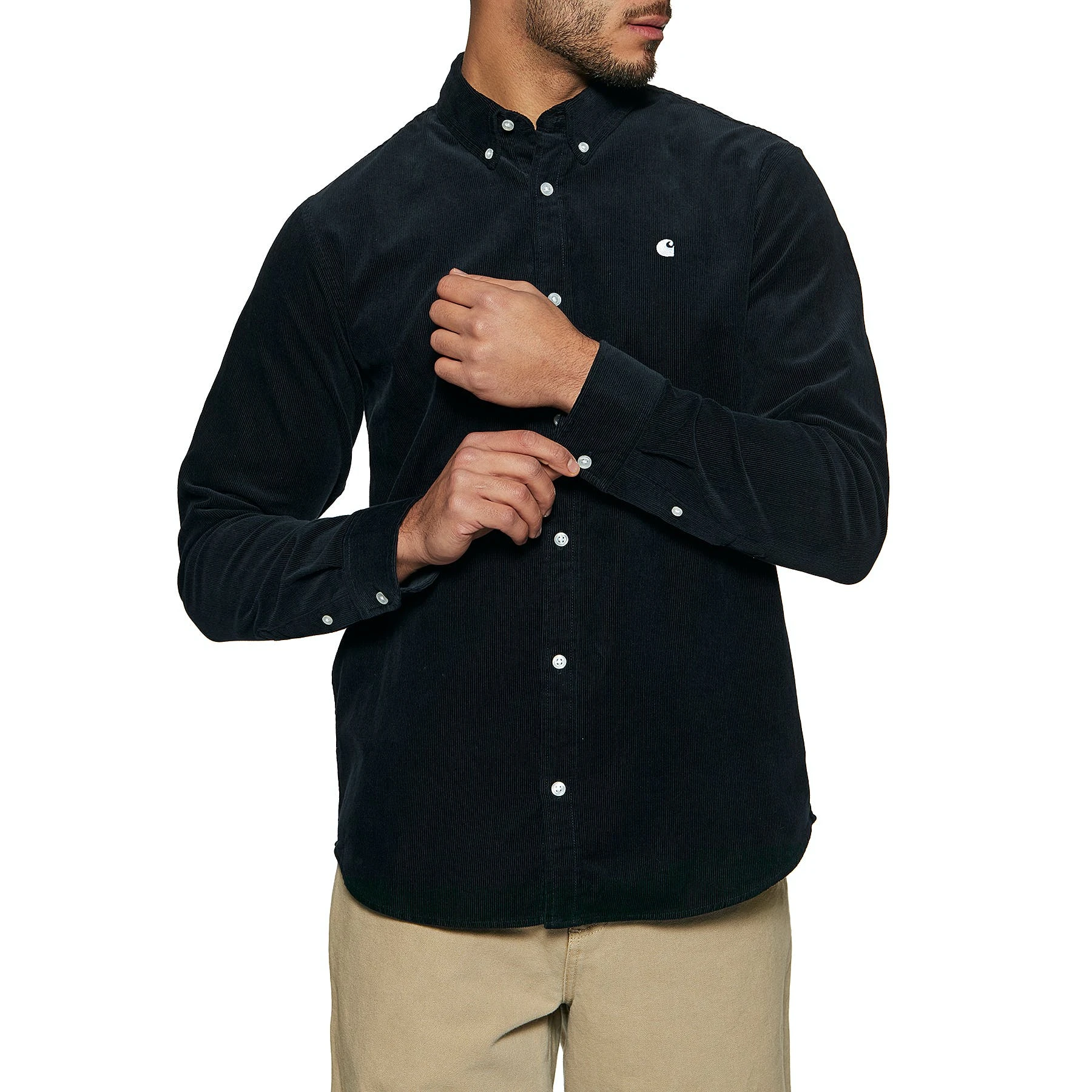 Carhartt WIP Carhartt Madison Fine Cord Shirt 3 Carhartt WIP Carhartt Madison Fine Cord Shirt - Image 3