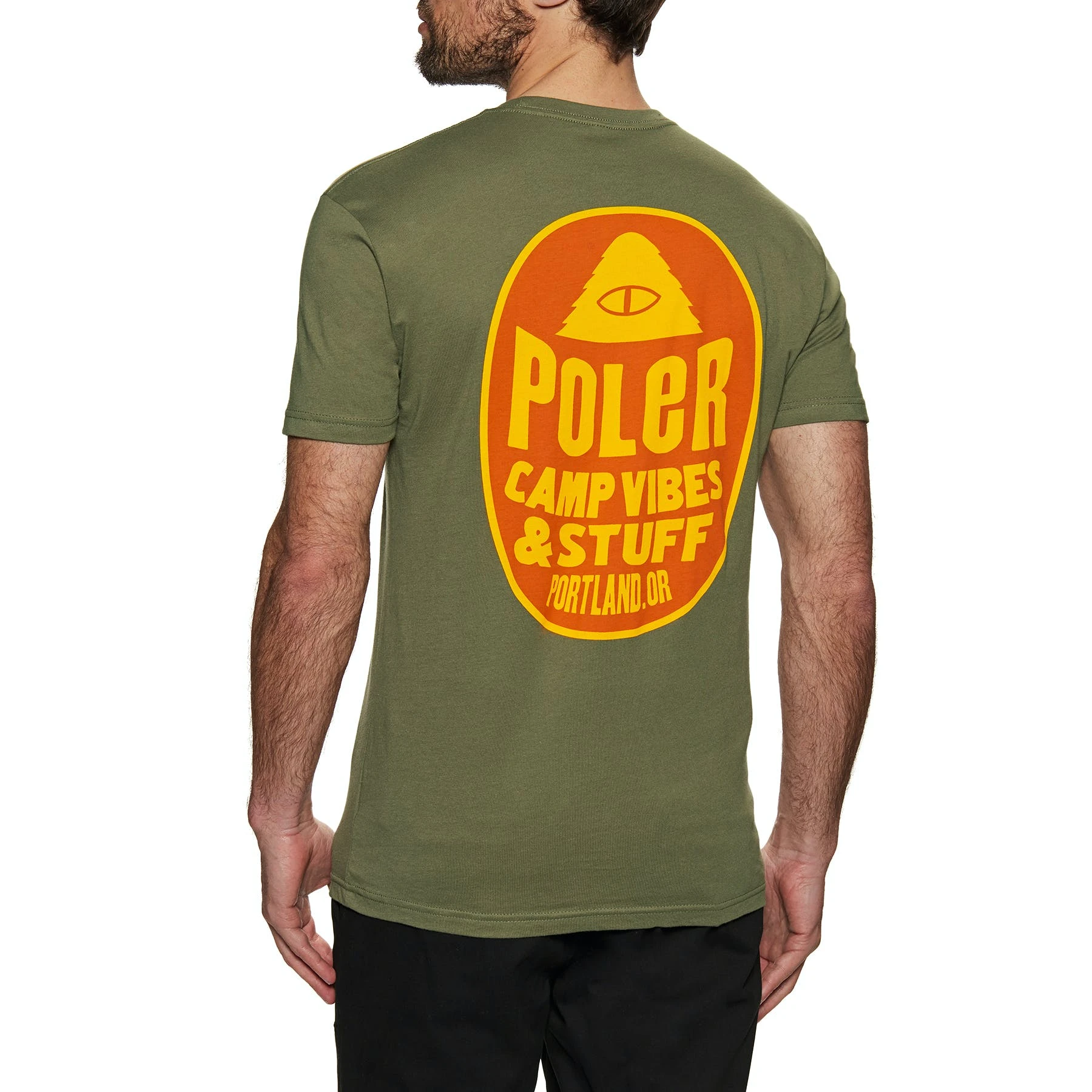Poler Outdoor Fruit Sticker Short Sleeve T-Shirt 1 Poler Outdoor Fruit Sticker Short Sleeve T-Shirt