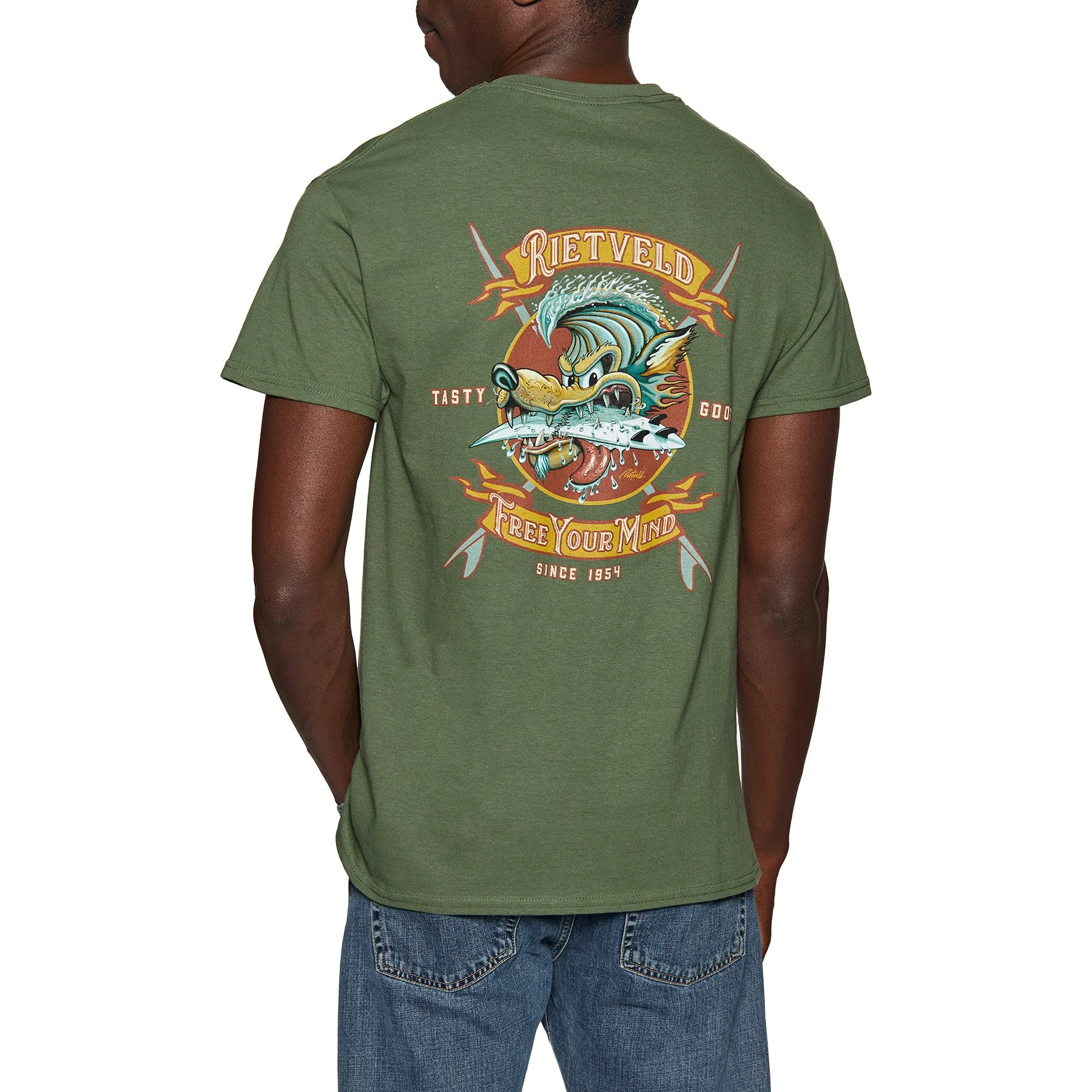 Rietveld Tasty Surf Short Sleeve T-Shirt 1 Rietveld Tasty Surf Short Sleeve T-Shirt