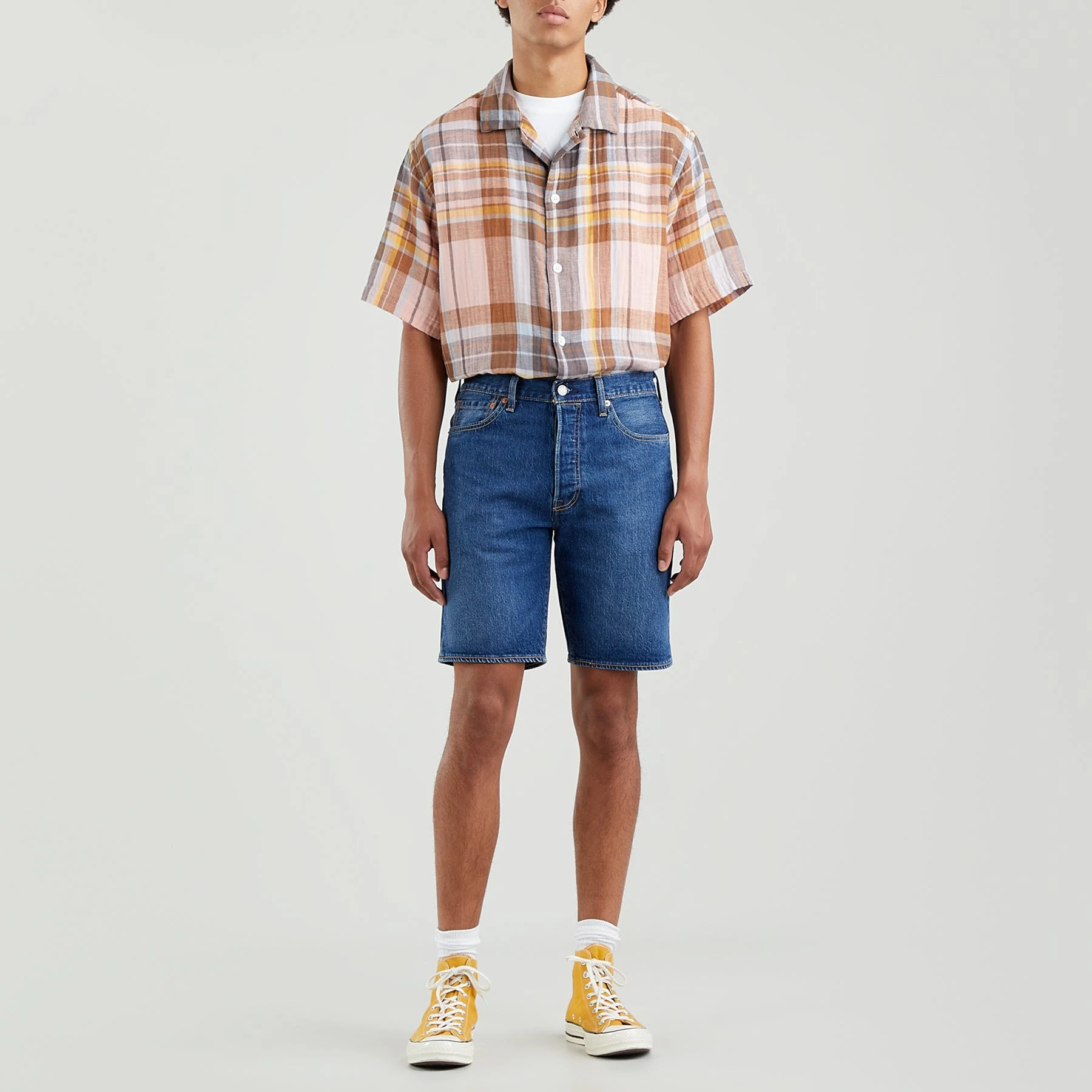 Levi's 501 Hemmed Shorts 3 Levi's 501 Hemmed Shorts - Image 3