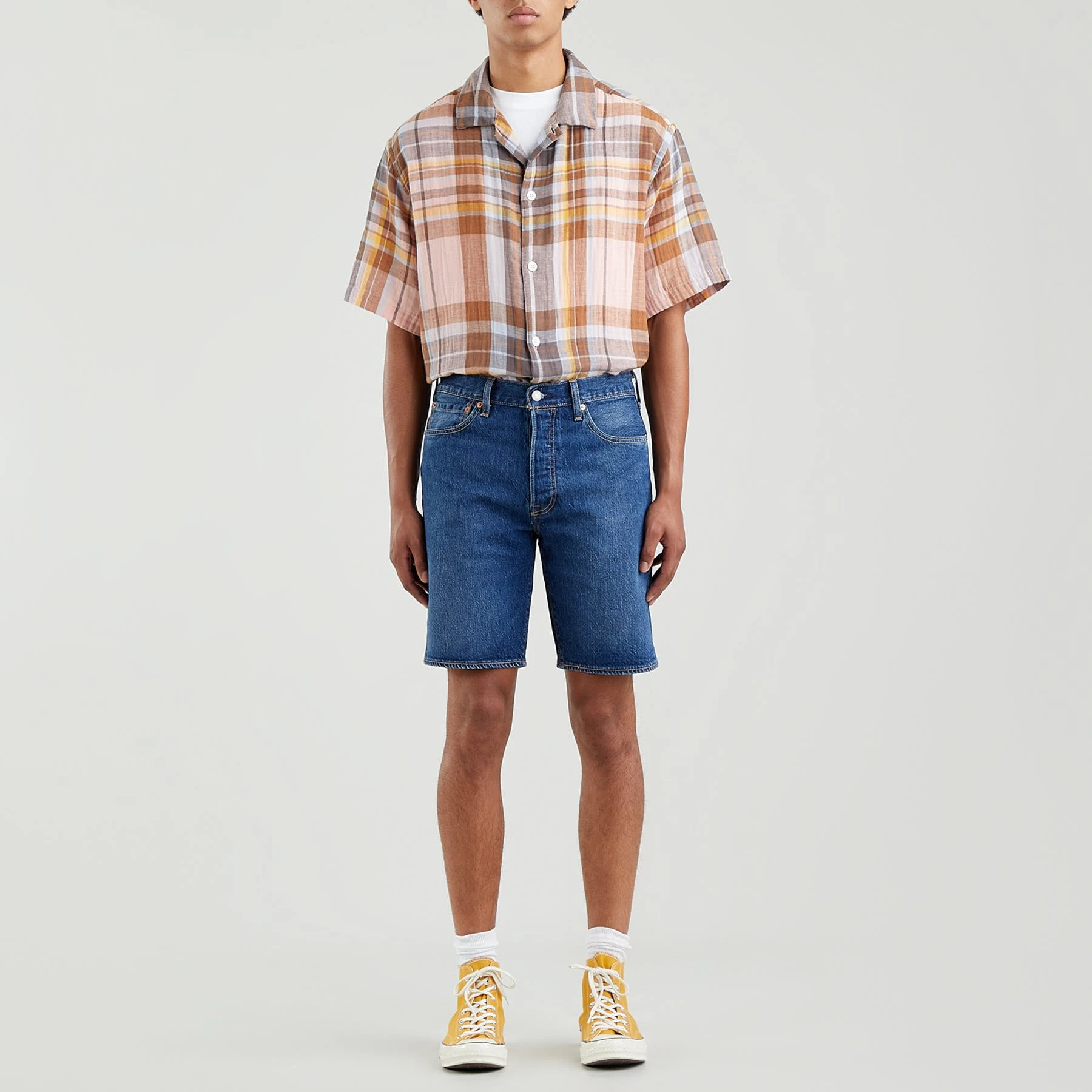 Levi's 501 Hemmed Shorts 4 Levi's 501 Hemmed Shorts - Image 4
