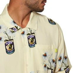 Huf Canned Resort Short Sleeve Shirt -O'Neill Store 1638382