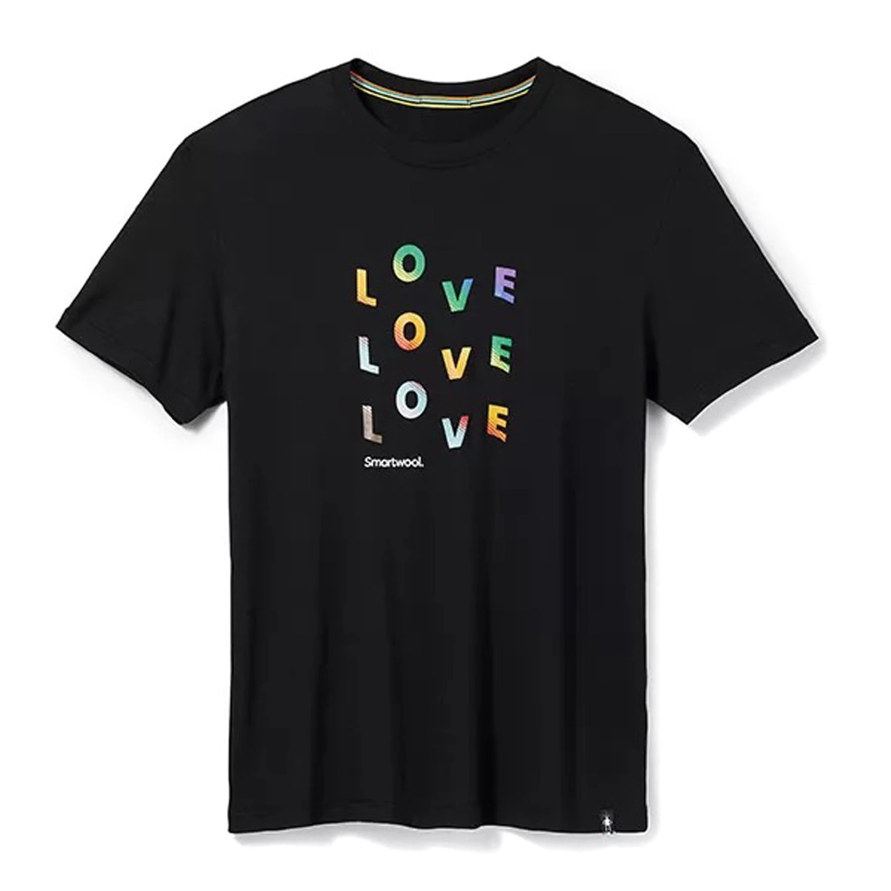 Smartwool Merino Sport 150 Pride Love Tee Short Sleeve T-Shirt 1 Smartwool Merino Sport 150 Pride Love Tee Short Sleeve T-Shirt