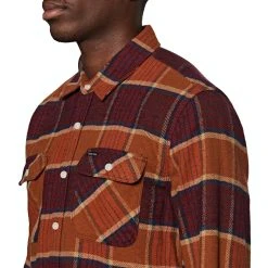 Brixton Bowery Flannel Shirt -O'Neill Store 1682666