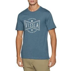 Vissla Emblem Heather Tee-mih Short Sleeve T-Shirt