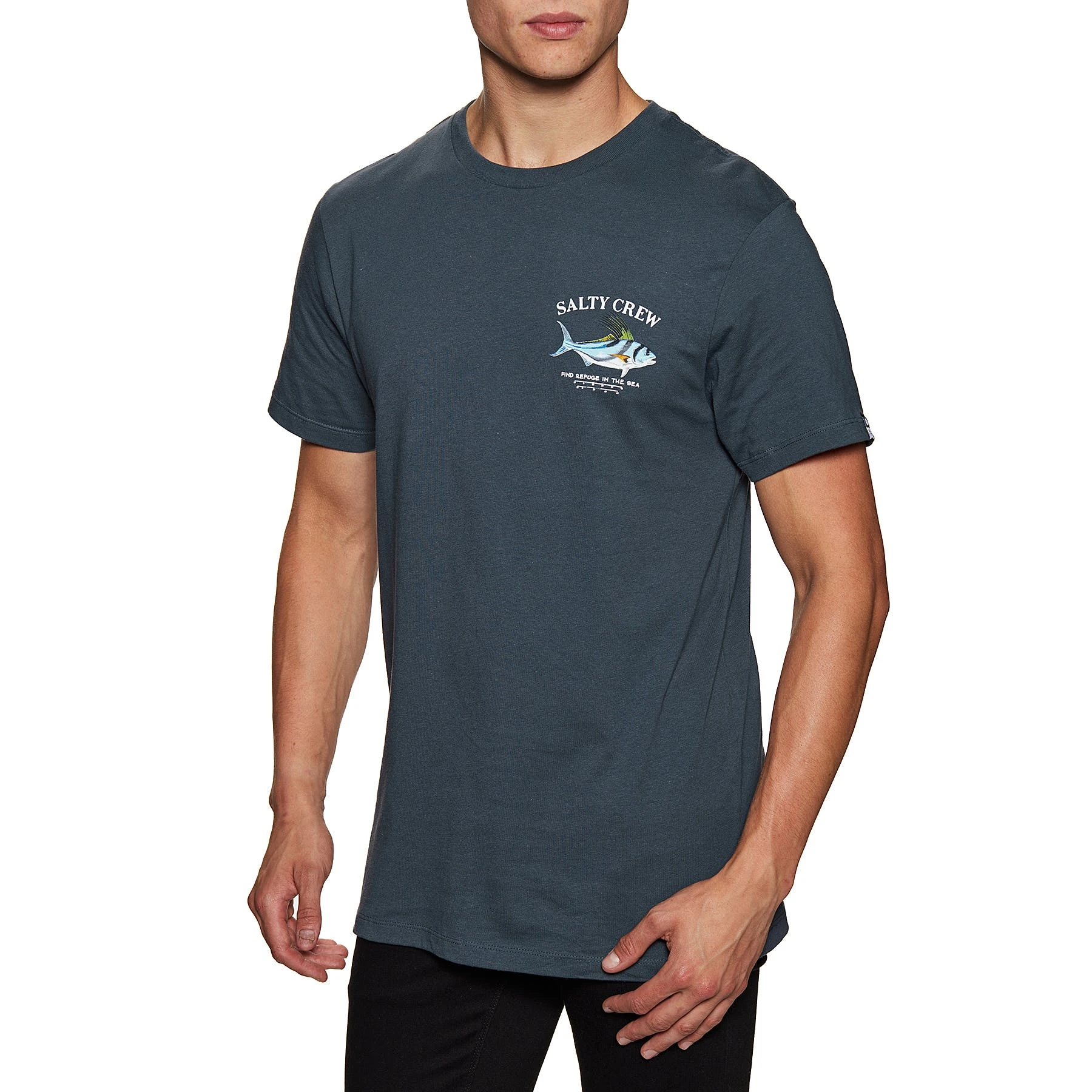 Salty Crew Rooster Premium Short Sleeve T-Shirt 2 Salty Crew Rooster Premium Short Sleeve T-Shirt - Image 2