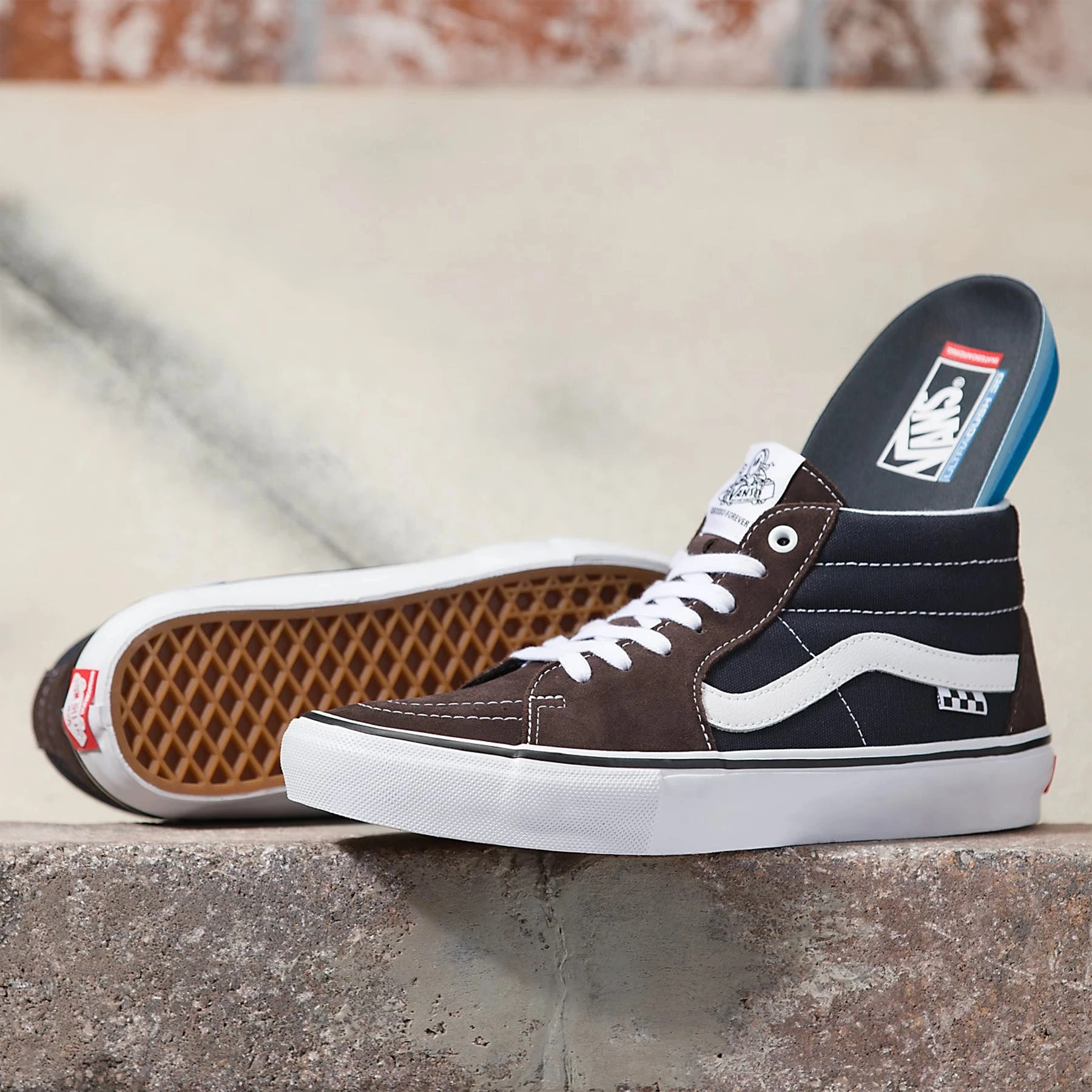 Vans Skateboarding Vans Skate Grosso Mid Shoes 6 Vans Skateboarding Vans Skate Grosso Mid Shoes - Image 6