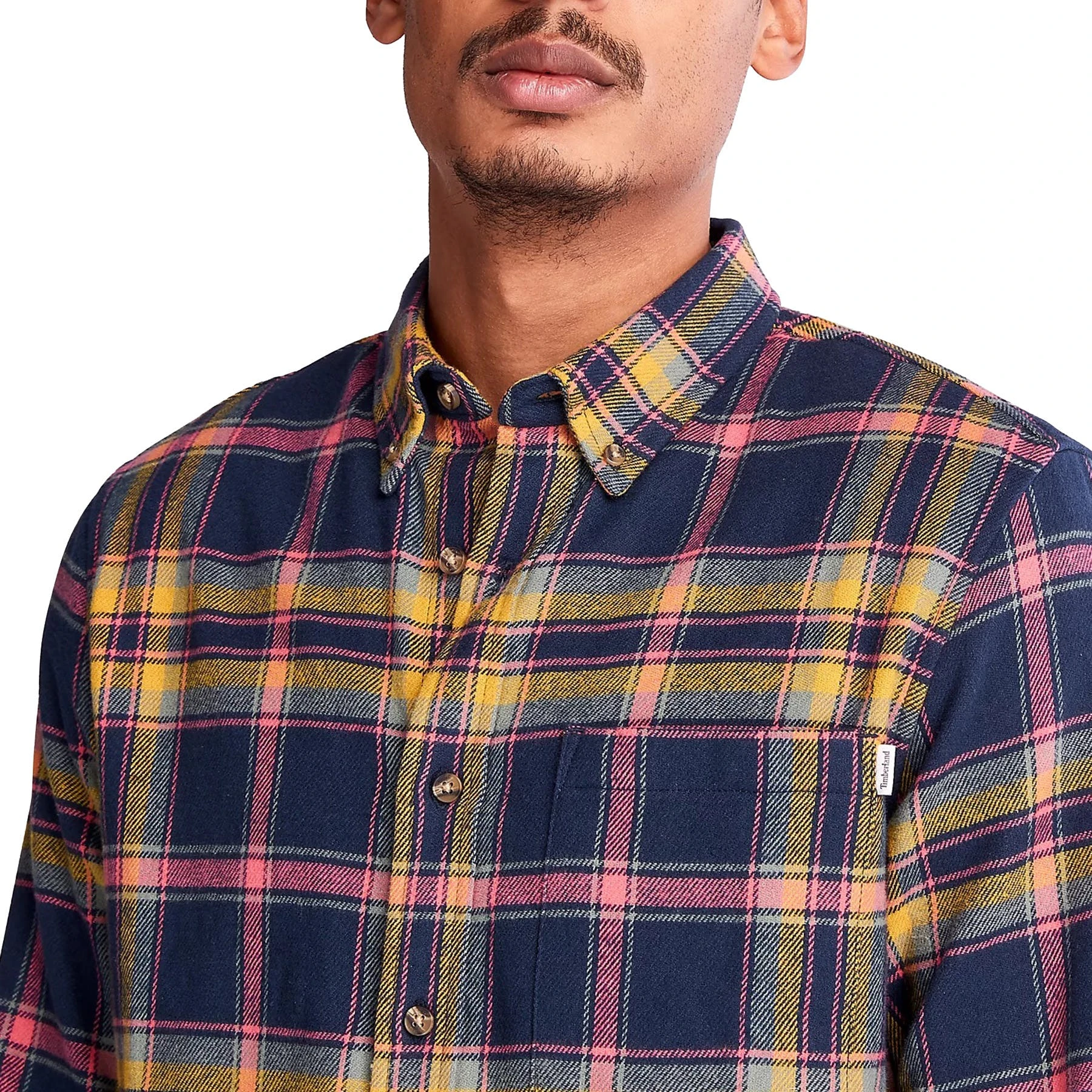 Timberland Ls Heavy Flannel Plaid Shirt Shirt 5 Timberland Ls Heavy Flannel Plaid Shirt Shirt - Image 5