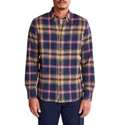 Timberland Ls Heavy Flannel Plaid Shirt Shirt