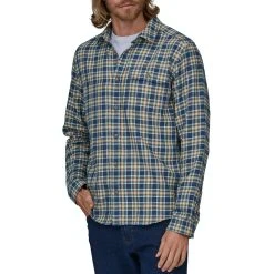 Patagonia Cotton In Conversion Lw Fjord Flannel Shirt