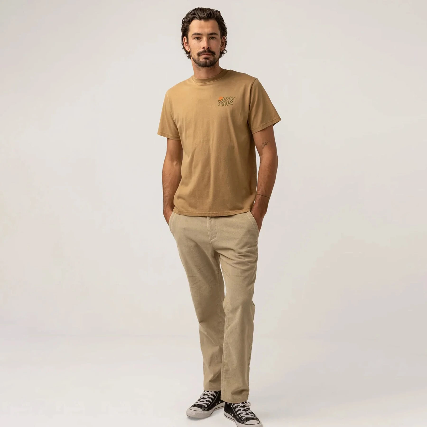 Rhythm Fern Vintage Short Sleeve T-Shirt 7 Rhythm Fern Vintage Short Sleeve T-Shirt - Image 7