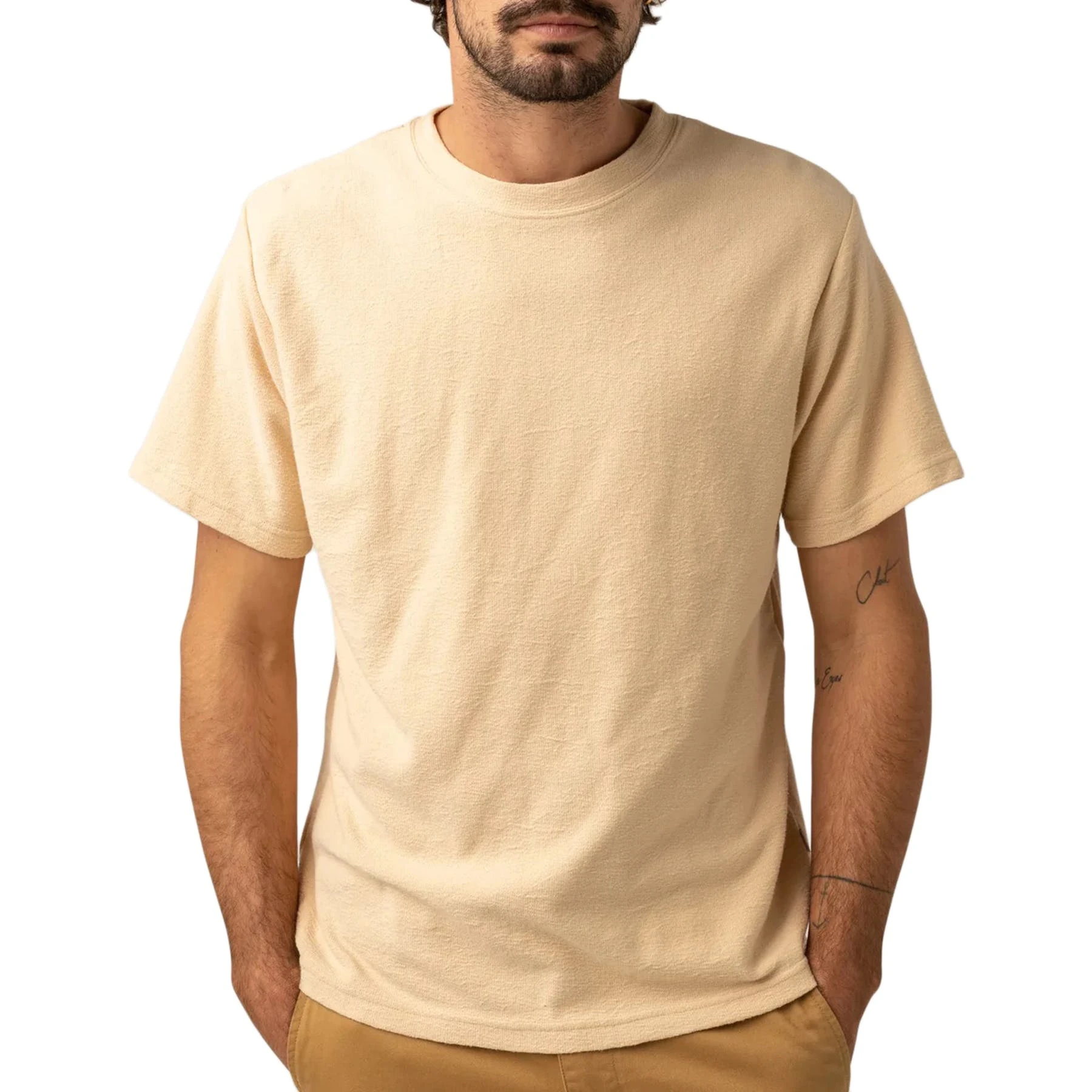 Rhythm Textured Short Sleeve T-Shirt 1 Rhythm Textured Short Sleeve T-Shirt