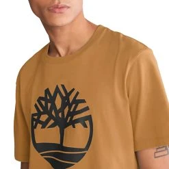Timberland Kennebec River Tree Logo Short Sleeve T-Shirt -O'Neill Store 1819491